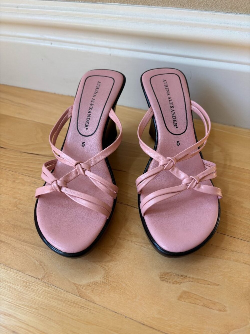 Athena Alexander Pink Sandals Size 5